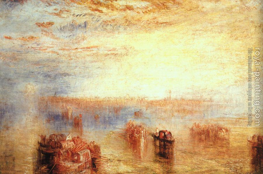 Joseph Mallord William Turner : Approach to Venice